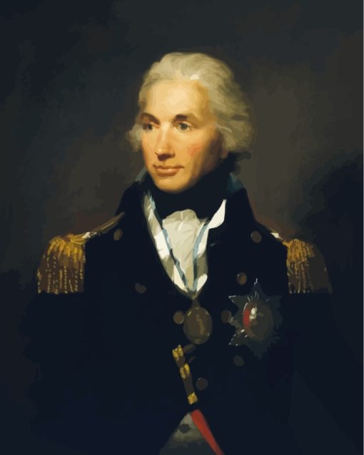 Old Horatio Nelson Paint by numbers