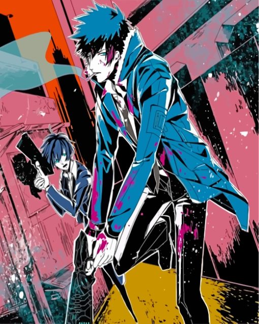 Psycho Pass Illustration Paint by numbers