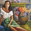 Retrato De Mujer Diego Rivera Paint by numbers