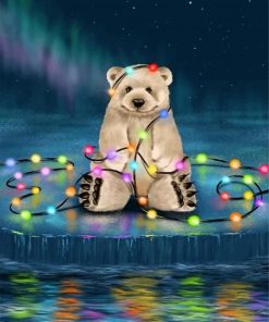 christmas-polar-bear-paint-by-number