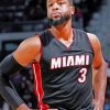 Dwyane Wade Player Paint by numbers
