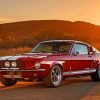 Ford Mustang Classic Shelby paint by numbers