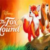 Fox And The Hound Paint by numbers