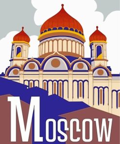moscow Paint by numbers