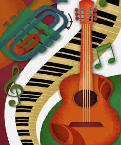 musical-instruments-paint-by-numbers