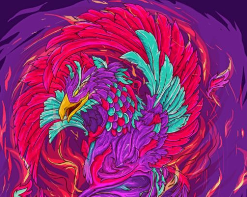 phoenix-bird-art-paint-by-numbers
