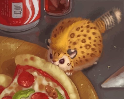 pizza's-theif-paint-by-numbers