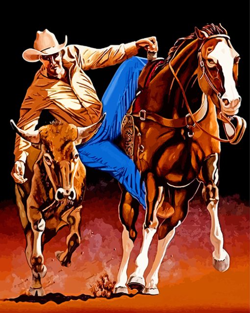 rodeo-cowboy-paint-by-numbers