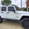 White Jeep Car Paint by numbers