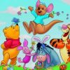 Winnie And His Friends paint by numbers