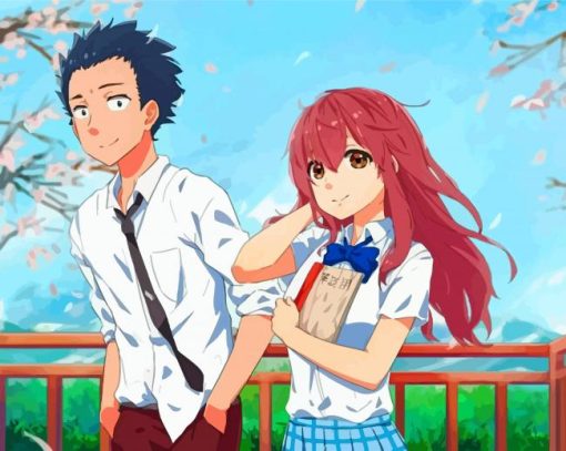 A Silent Voice paint by numbers