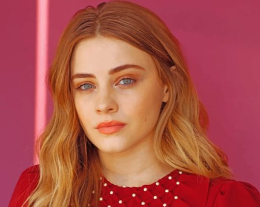 Actress-Josephine-Langford-paint-by-numbers