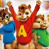 Alvin And The Chipmunks Animation paint by numbers