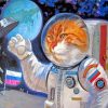 Cat In Space paint by numbers