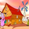 Courage-the-Cowardly-Dog-paint-by-number