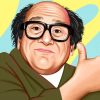 Danny DeVito Art paint by number