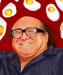 Danny DeVito Illustration paint by number