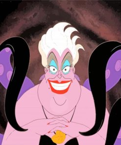 Disney Ursula paint by number