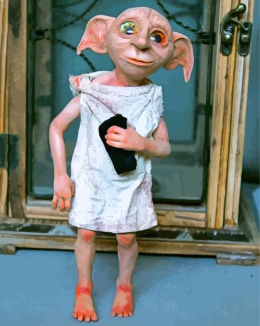Dobby Harry Potter Paint by numbers
