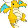 Dragonite-pokemon-anime-paint-by-number