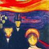 Edvard Munch Anxiety Paint By Numbers