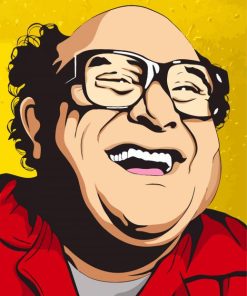 Frank Reynolds paint by number