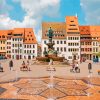 freiberg Town In Germany paint by numbers