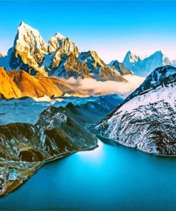 Gokyo-Lakes-paint-by-numbers