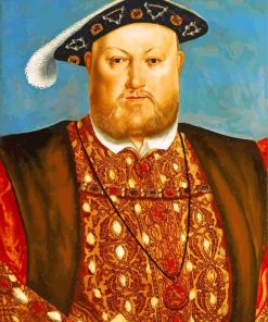 Henry VIII King paint by number
