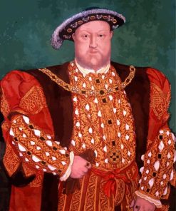 Henry VIII Portrait paint by number
