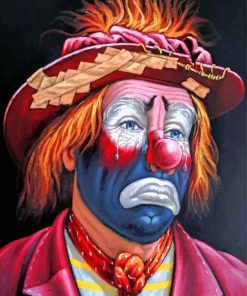 Hobo-Clown-paint-by-number