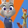 Judy Hoops And Nick paint by number