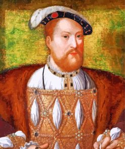 King Henry VIII paint by number