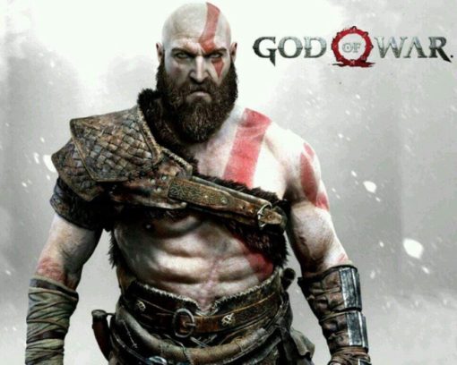 Kratos-God-Of-War-Game-paint-by-numbers
