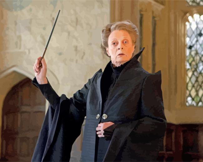 Minerva Mcgonagall paint by numbers