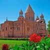 Mother See Of Holy Etchmiadzin Cathedral Armenia Paint By Number