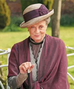 Old Maggie Smith paint by number