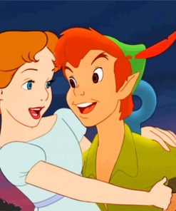 Peter Pan And Wendy paint by numbers