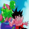 Piccolo And Goku paint by numbers