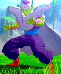 Piccolo Dradon Ball paint by numbers