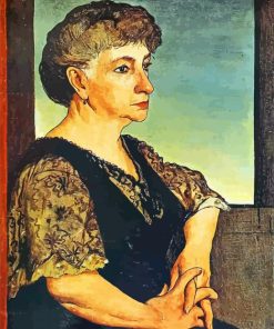 Portrait of artists mother paint by number