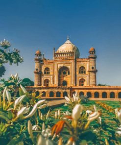 Safdarjung-Tomb-India-paint-by-number (1)