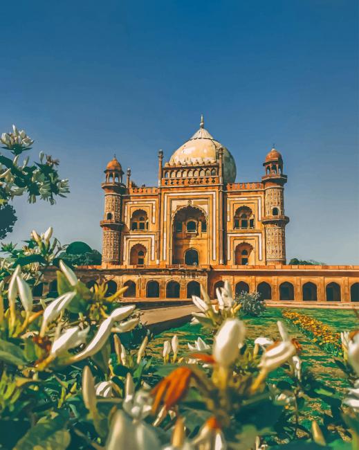 Safdarjung-Tomb-India-paint-by-number (1)