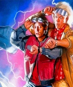 Science-Fiction-Back-To-the-future-paint-by-number