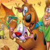 Scooby Doo And Courage the dog paint by number