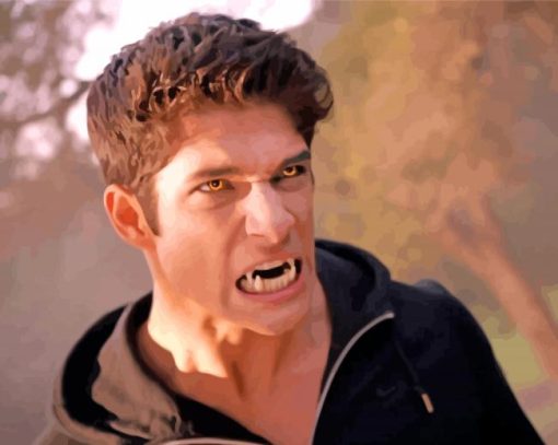 Teen Wolf scott mccall paint by number