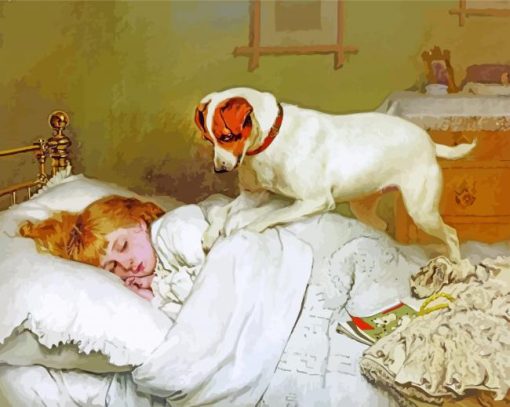 Time To Wake Up Charles Burton paint by numbers