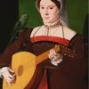 Woman Playing Oud Paint By Number