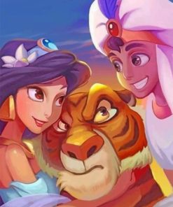 aladdin-and-jassmine-paint-by-numbers