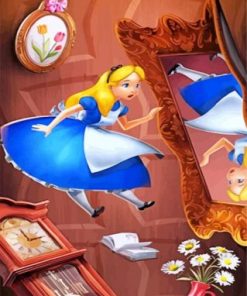 Alice In Wonderland Disney paint by numbers